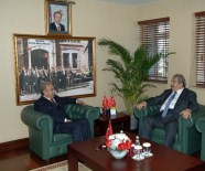 MUSTAFA BÜYÜK - Sanko Onursal Başkanı Konukoğlu Adana'da