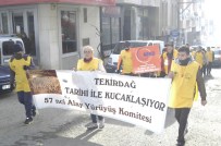 Şehitler İçin Çanakkale'ye Yürüyorlar