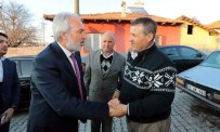 ŞEHİT BABASI - Belediye Başkanı Kamil Saraçoğlu'ndan Şehit Ailesine Taziye Ziyareti