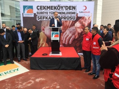 Çekmeköy'den Suriye Türkmenlerine Yardım Eli