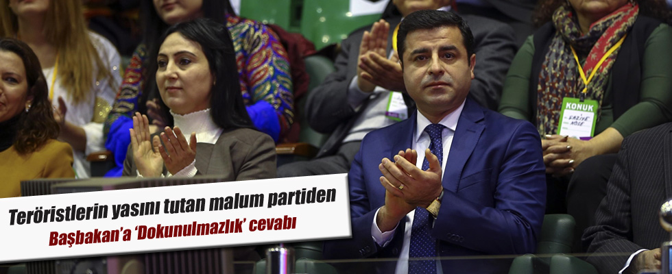 HDP'den Davutoğlu'na cevap
