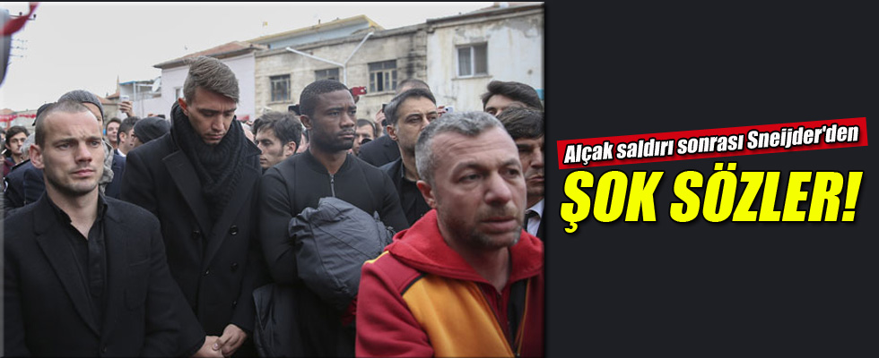Sneijder'den flaş açıklamalar!