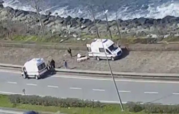 Hasta almaya giden ambulans faciaya neden oldu