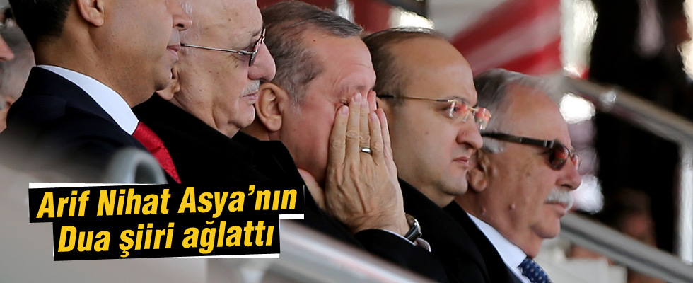 Cumhurbaşkanı Erdoğan'ın gözyaşları