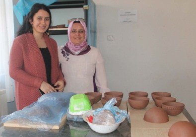 Harran'lı Kadınlar Üretime Katılıyor