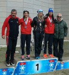 KANDILLI - Kayaklı Koşuda Uluslararası Madalyalar Kızlardan