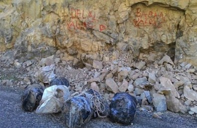 Tunceli'de 650 Kilo Patlayıcı Bulundu