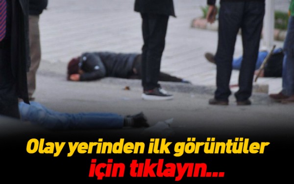 Mamak'ta sokak ortasında cinayet!