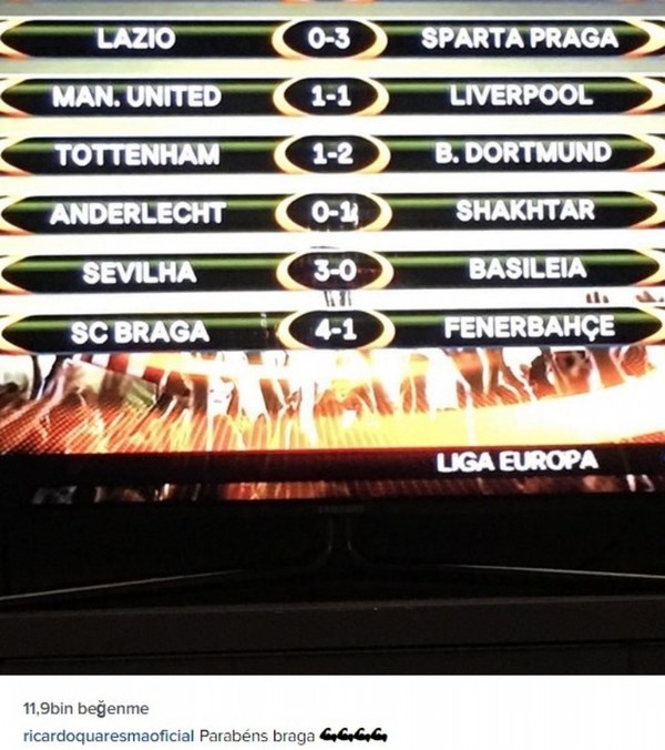 Quaresma'dan tepki çeken Braga mesajı!