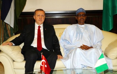 Erdoğan Buhari'yle Görüştü