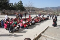 DEPREM HAFTASI - Tosya'da Minik Öğrenciler Yangın Tatbikatı Yaptı