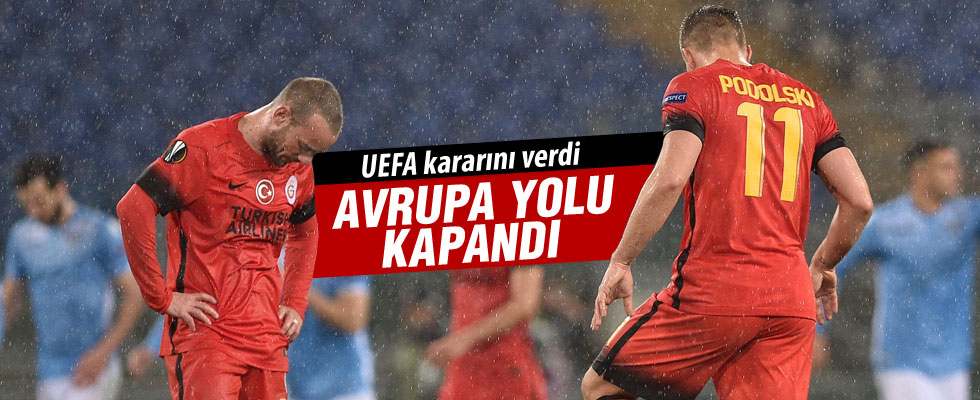 UEFA'dan Galatasaray'a ceza