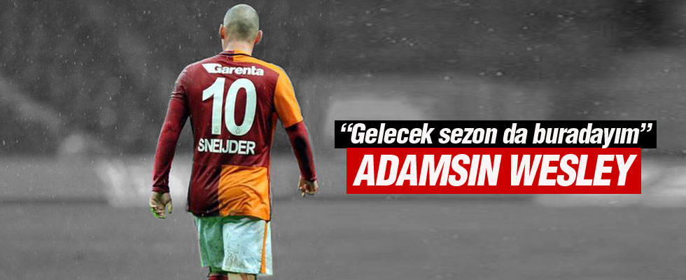 Wesley Sneijder, Galatasaray'dan ayrılıyor mu?