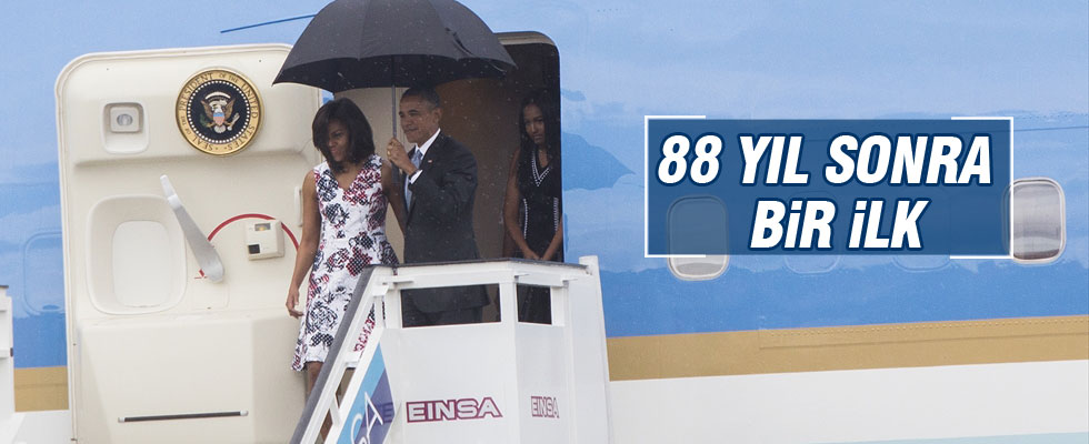 Obama Küba'da