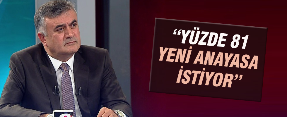 Adil Gür: Yüzde 81 yeni Anayasa istiyor