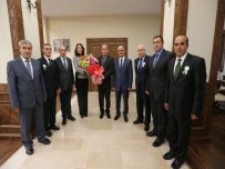 HALIL ÇOMAKTEKIN - Amasya Obm Yöneticilerinden Vali Çomaktekin'e Ziyaret