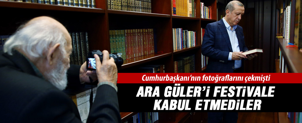 Ara Güler'e büyük saygısızlık