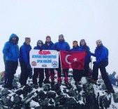 KAZ DAĞLARI - Atatürk Üniversitesi Dağcıları Şehitler Anısına Tırmandı