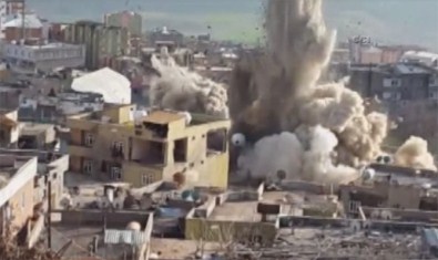 PKK'nın Bomba İmalathanesi Böyle İmha Edildi