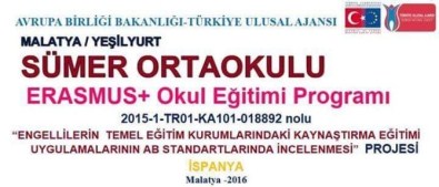 Sümer Ortaokulu Avrupa Yolunda