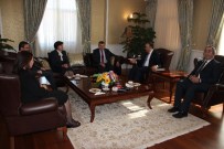 İSMAİL RÜŞTÜ CİRİT - Yargıtay Ve Danıştay Başkanlarından Vali Altıparmak'a Ziyaret