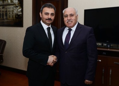 Yeşilli Belediye Başkanı Demir'den Başkan Külcü'ye Ziyaret