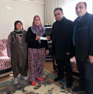 Aydın Sağlık-Sen Hayatını Kaybeden Üyesinin Ailesine Sahip Çıktı