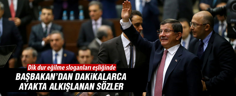 Başbakan Davutoğlu'nun grup toplantısı konuşması