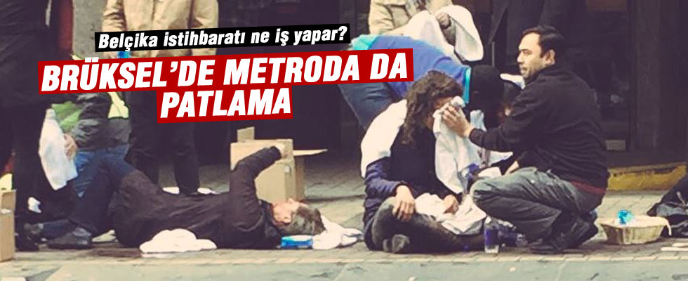 Brüksel metrosunda patlama