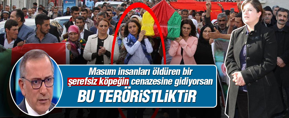 Fatih Altaylı'dan HDP'lilere canlı bomba tepkisi