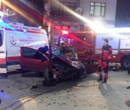 BARTIN MERKEZ - Feci Kaza Güvenlik Kamerasında