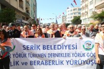 NEVRUZ BAYRAMı - Serik Belediyesi'nden Birlik Beraberlik Yürüyüşü