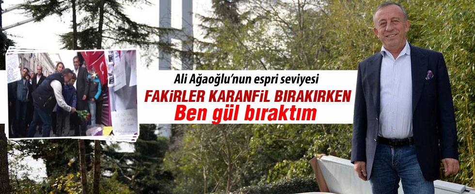 Ali Ağaoğlu'nun tepki çeken esprisi