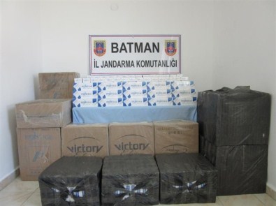 Batman'da 35 Bin Paket Kaçak Sigara Ele Geçirildi