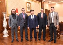 SERBEST BÖLGE - Eko Avrasya Ve Kotsiad'dan Kocaeli Valisine Nezaket Ziyareti