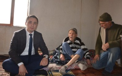 Kaymakam Güner'den İbrahim Dedeye Ziyaret