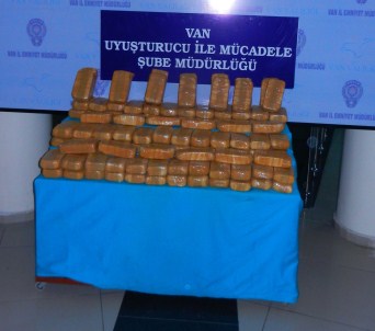 Van'da 51Kilo Eroin Ele Geçirildi