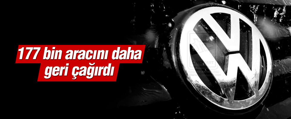 Volkswagen 177 bin aracı geri çağırıyor