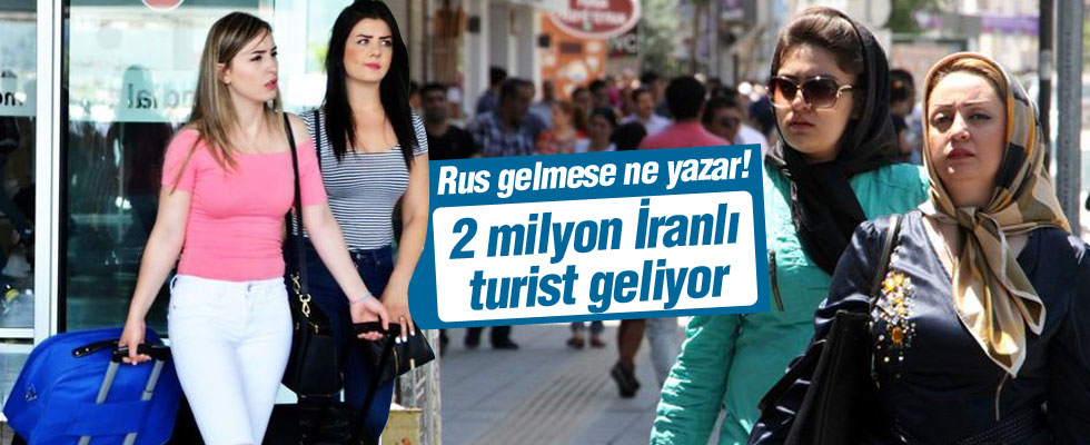 2 milyon İranlı gelecek
