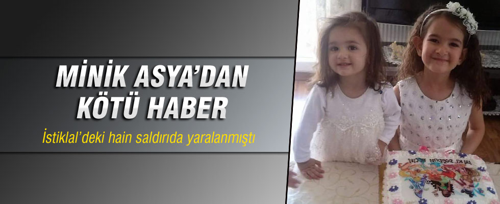 İstiklal Caddesi'ndeki patlamada yaralanan Asya bebekten kötü haber