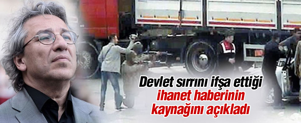 Can Dündar TIR haberinin kaynağını açıkladı