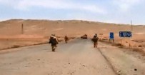 SURİYE DEVLET TELEVİZYONU - Suriye ordusu DAEŞ kontrolündeki Palmira'ya girdi