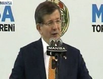 Başbakan Davutoğlu Manisa'da konuştu