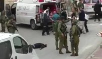 SAVAŞ SUÇU - İsrailli Asker Filistinli Genci İnfaz Etti!