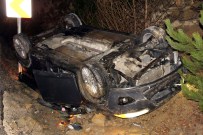 İSLAMOĞLU - Kaza Yapan Kadın Şaşırttı Açıklaması Zaten Değiştirecektim