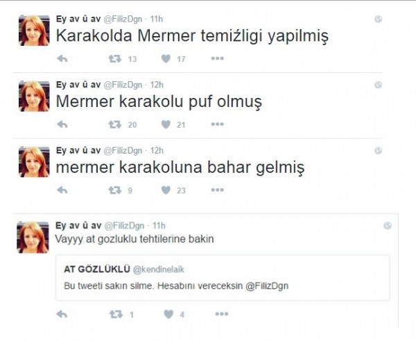 PKK'nın Twitter sözcüleri!