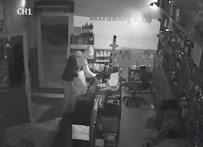 MASKELİ HIRSIZ - Hızlı Ve Titiz Hırsızlar Güvenlik Kamerasına Yakalandı