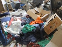 KADIN KIYAFETİ - Terör operasyonunda kadın giysileri ele geçirildi