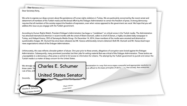 O savcı Gülenci senatörün başdanışmanı çıktı