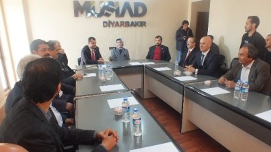 DÜ Rektörü Saraç'tan Musiad Diyarbakır Şubesine Ziyaret